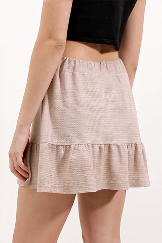 Jupe patineuse - Beige