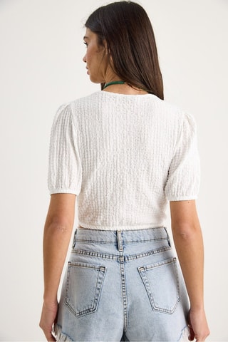 Crop top - Blanc