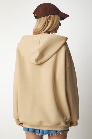 Sweat à capuche - Marron