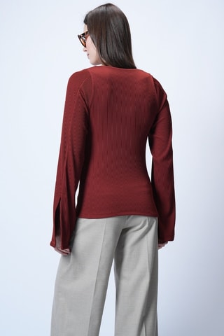 Top - Grenat - Orange