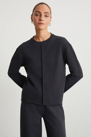 Sweat oversize - Gris