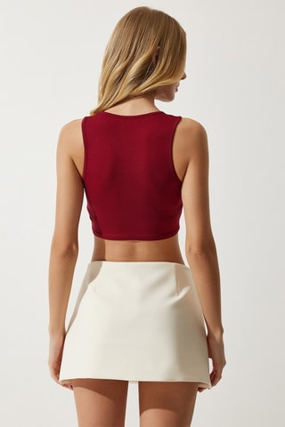 Crop top - Rouge