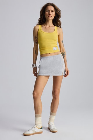 Débardeur en coton biologique - Jaune