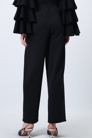 Pantalon palazzo - Noir