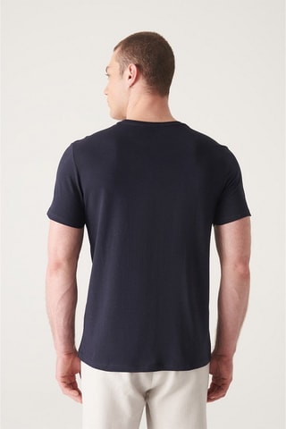 T-shirt regular - Bleu