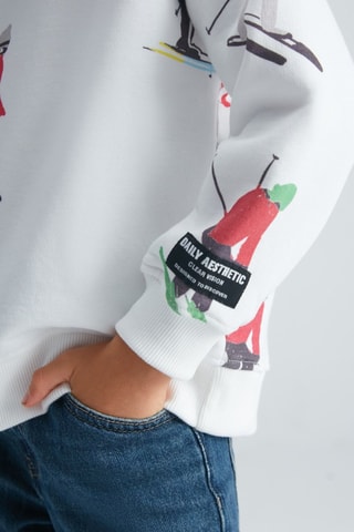 Sweat - Blanc