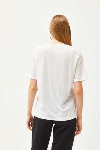 T-shirt - Blanc et noir