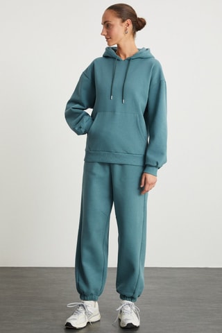 Sweat à capuche - Vert
