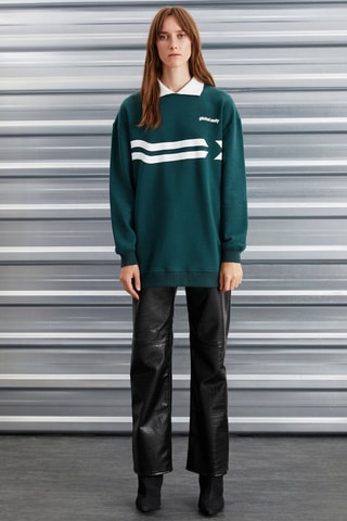 Sweat - Blanc et vert