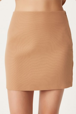 Minijupe - Beige
