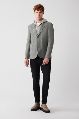 Veste en laine - Gris