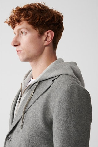 Veste en laine - Gris