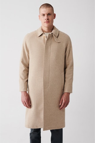 Manteau en laine - Beige