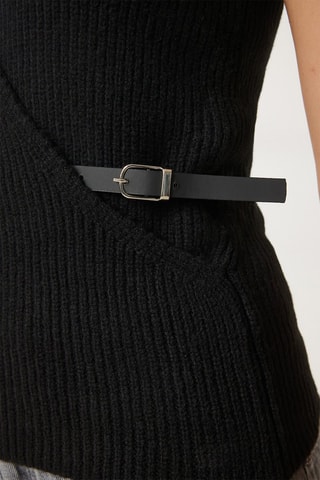 Top portefeuille - Noir