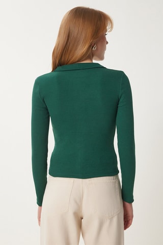 Top - Vert foncé