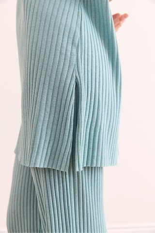 Tunique et pantalon palazzo - Vert