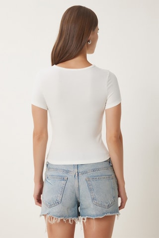 Top - Blanc