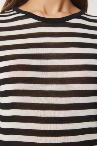 Top - Blanc et noir