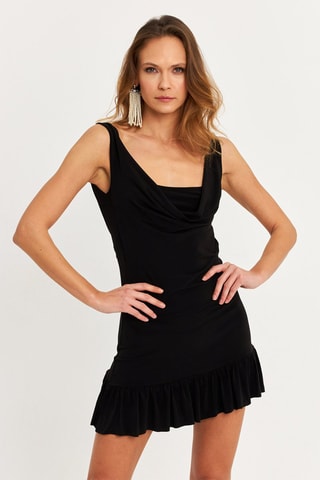 Robe droite - Noir