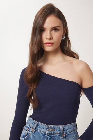 2 tops - Rouge et bleu