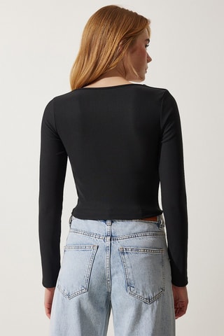 Crop top - Noir
