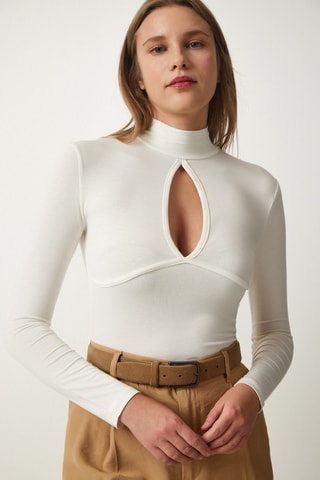 Top - Blanc