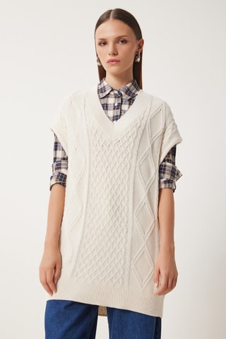 Tunique regular - Blanc