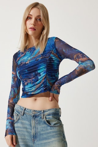 Top - Bleu