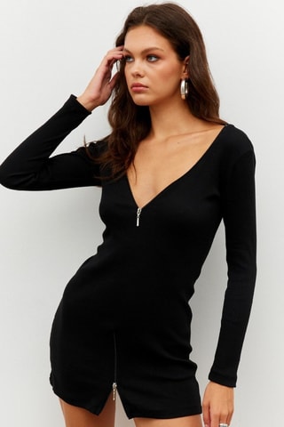 Robe courte - Noir