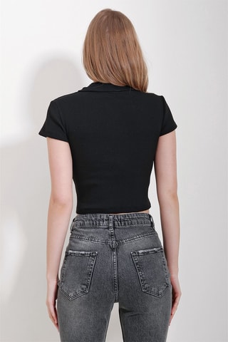 Crop top - Noir