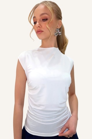 Top - Blanc