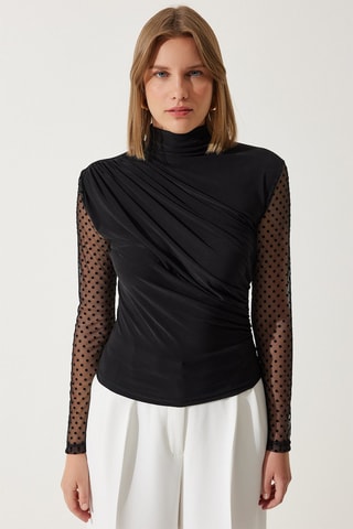 Top regular - Noir