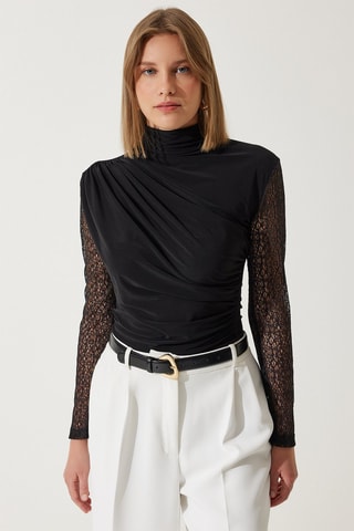 Top regular - Noir