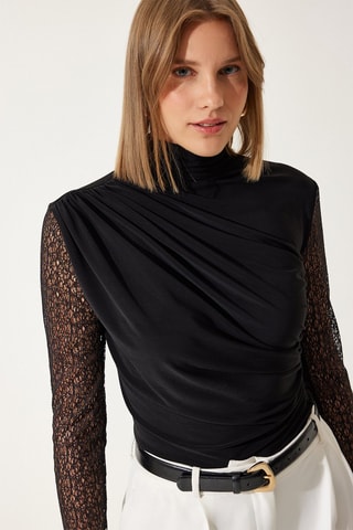 Top regular - Noir
