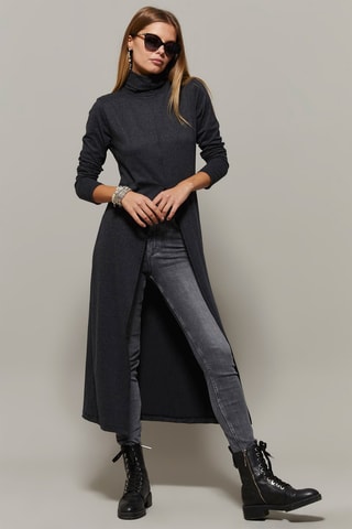 Tunique en laine - Gris