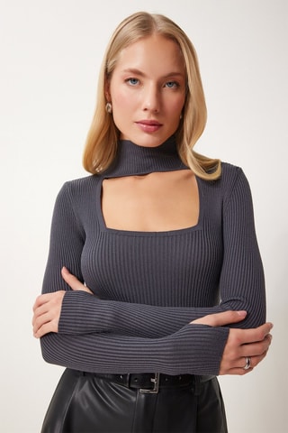 Top regular - Gris