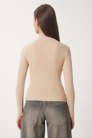 Top slim - Beige