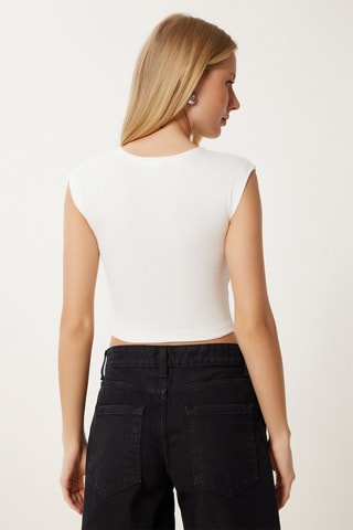 Crop top - Blanc