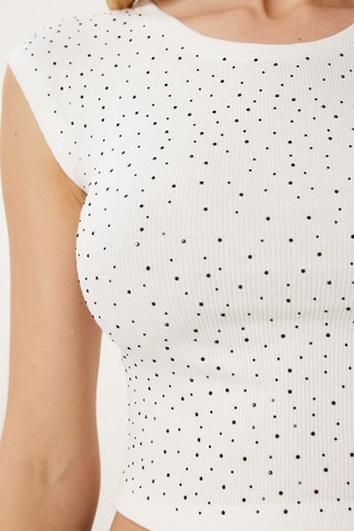 Crop top - Blanc
