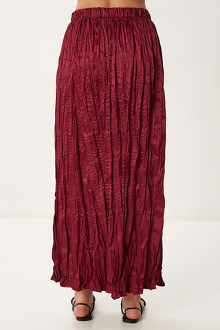Jupe longue - Rouge