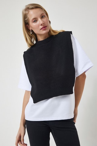 Crop top - Noir