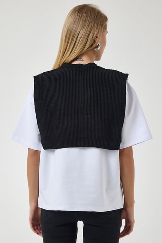 Crop top - Noir