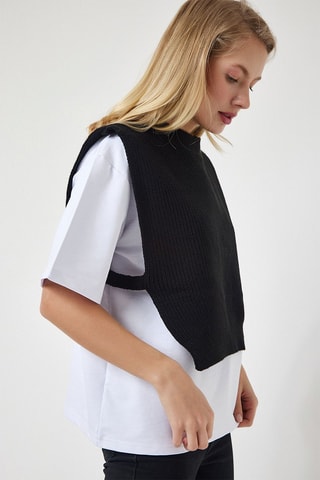 Crop top - Noir