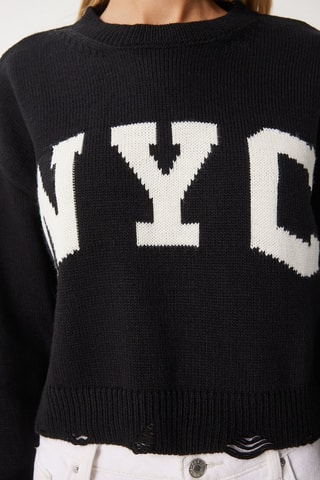 Pull - Blanc et noir