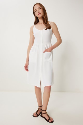 Robe chemise - Blanc