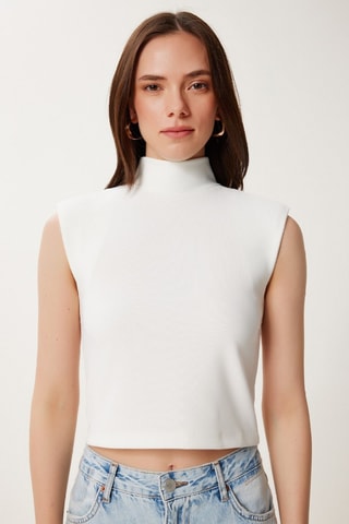 Top - Blanc
