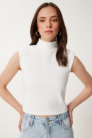 Top - Blanc