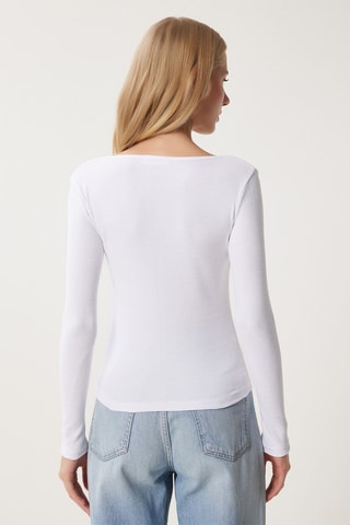 2 tops - Blanc et violet