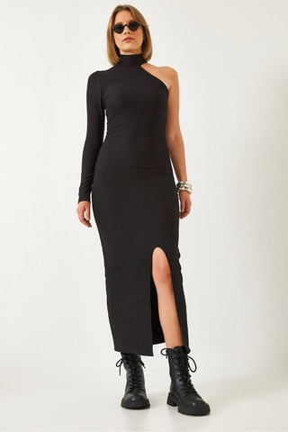 Robe fourreau - Noir