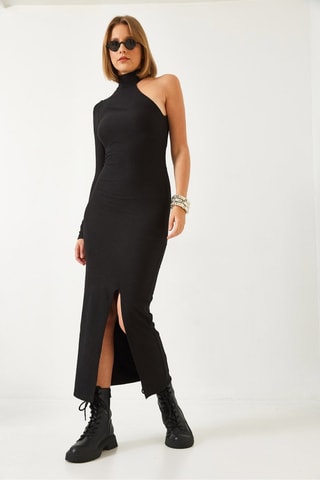 Robe fourreau - Noir